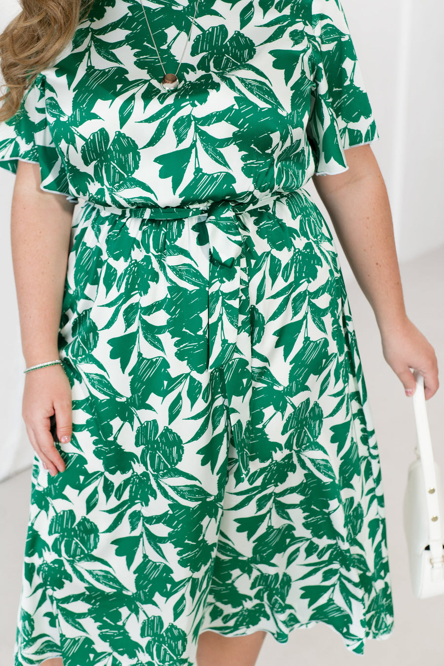 Silk midi dress - Twiggy Shop