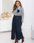 Дълга Denim skirt  - Twiggy Shop