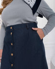 Дълга Denim skirt  - Twiggy Shop