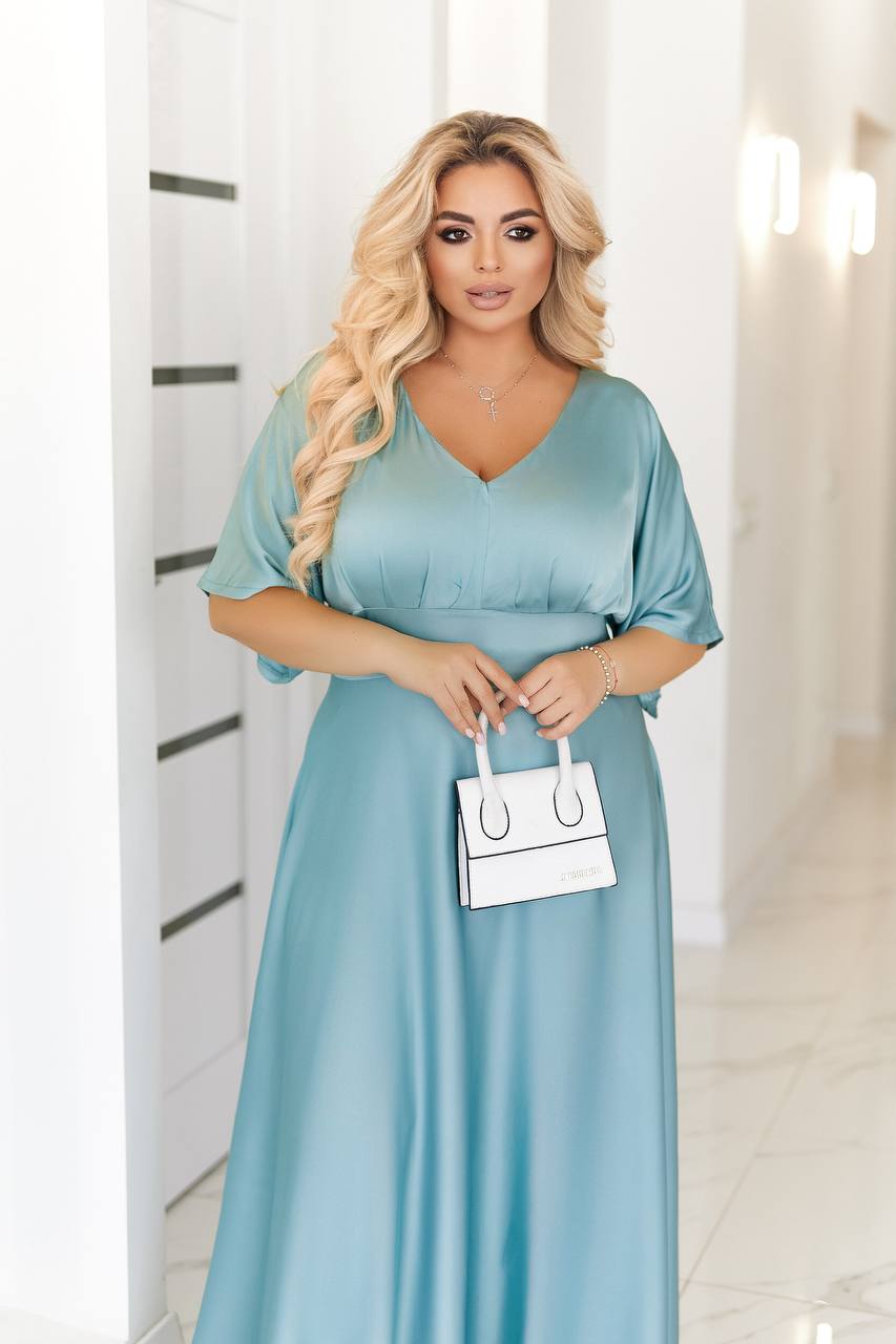 Long silk dress  - Twiggy Shop