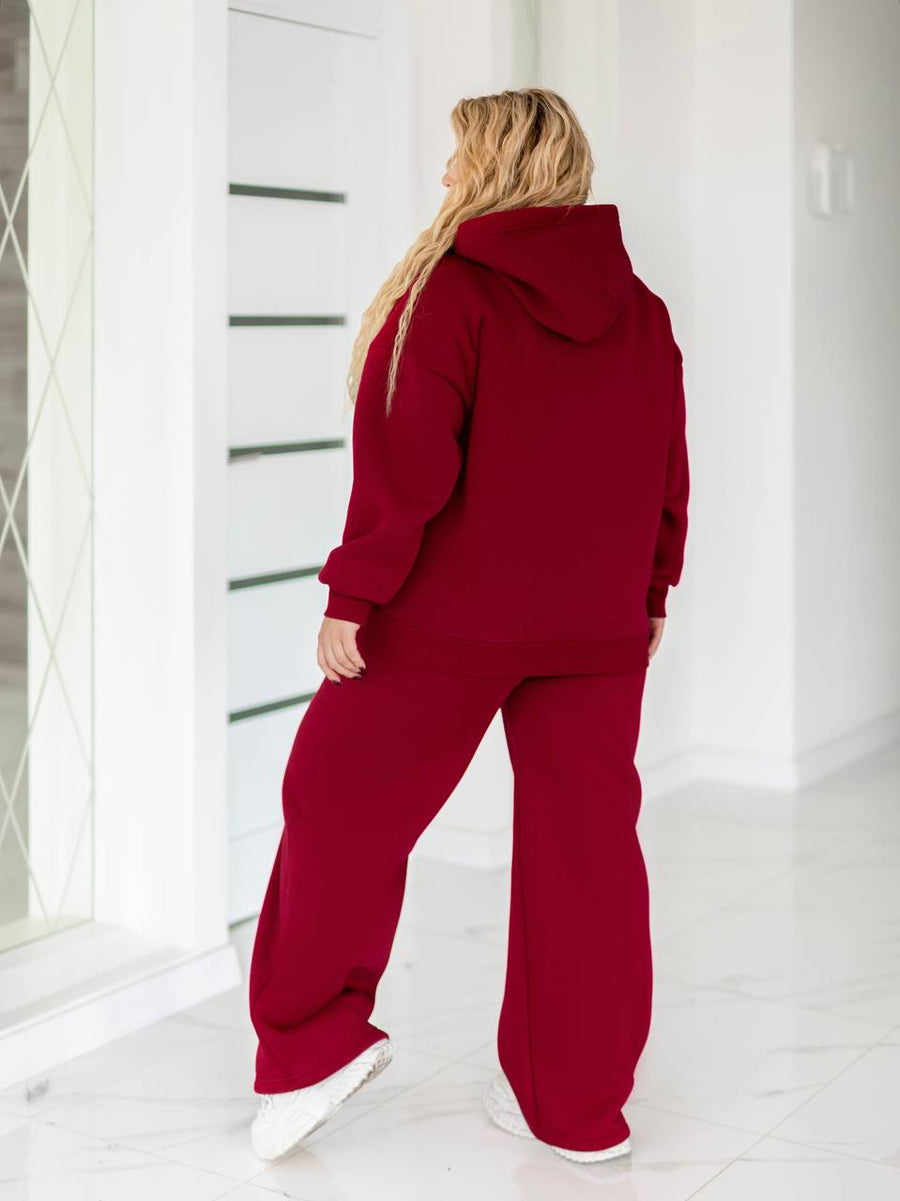 Quilted set with a hood  - Twiggy Shop