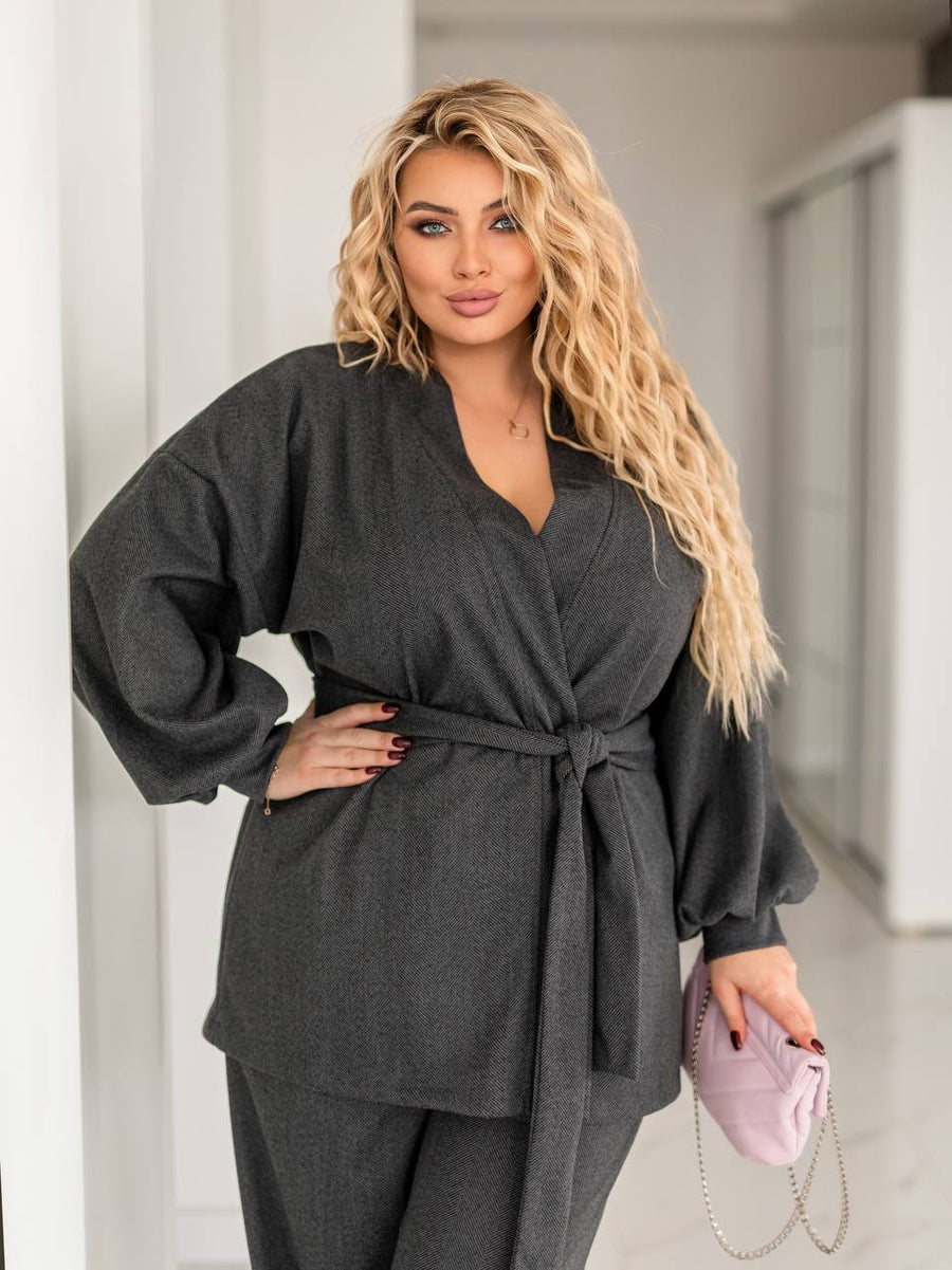 Set with wide-leg pants  - Twiggy Shop