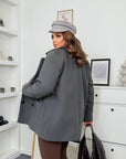 Eco-cashmere coat  - Twiggy Shop