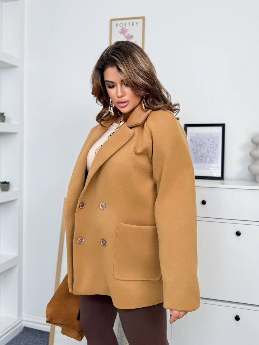 Eco-cashmere coat  - Twiggy Shop