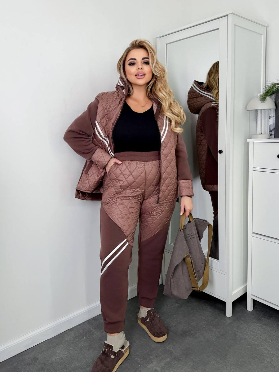 Warm quilted set  - Twiggy Shop