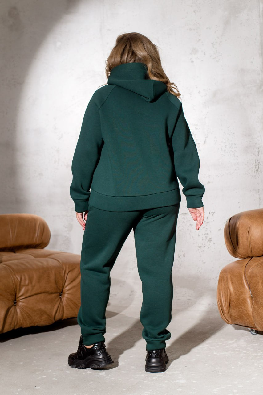 Prešívaná súprava s kapucňou