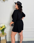 Short muslin romper