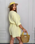 Short muslin romper