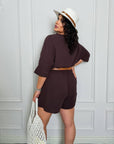 Short muslin romper