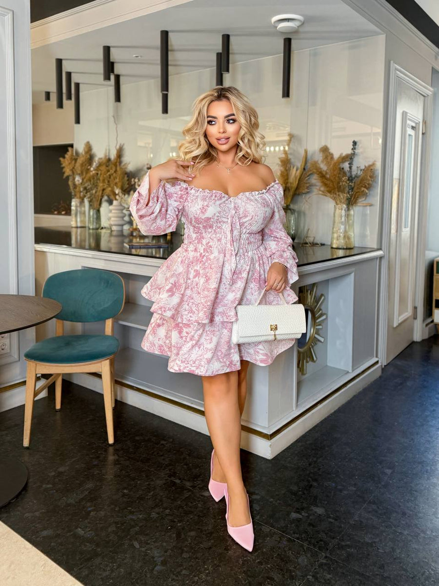 Short floral dress  - Twiggy Shop