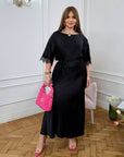 Asymmetrical lace blouse , риза от polyester и viscose, с деликатни детайли и елегантен дизайн.