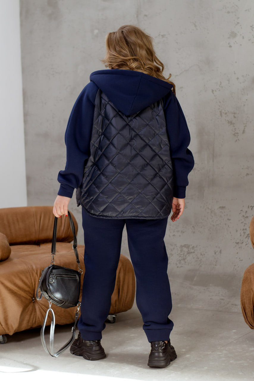 Warm gewatteerd setje