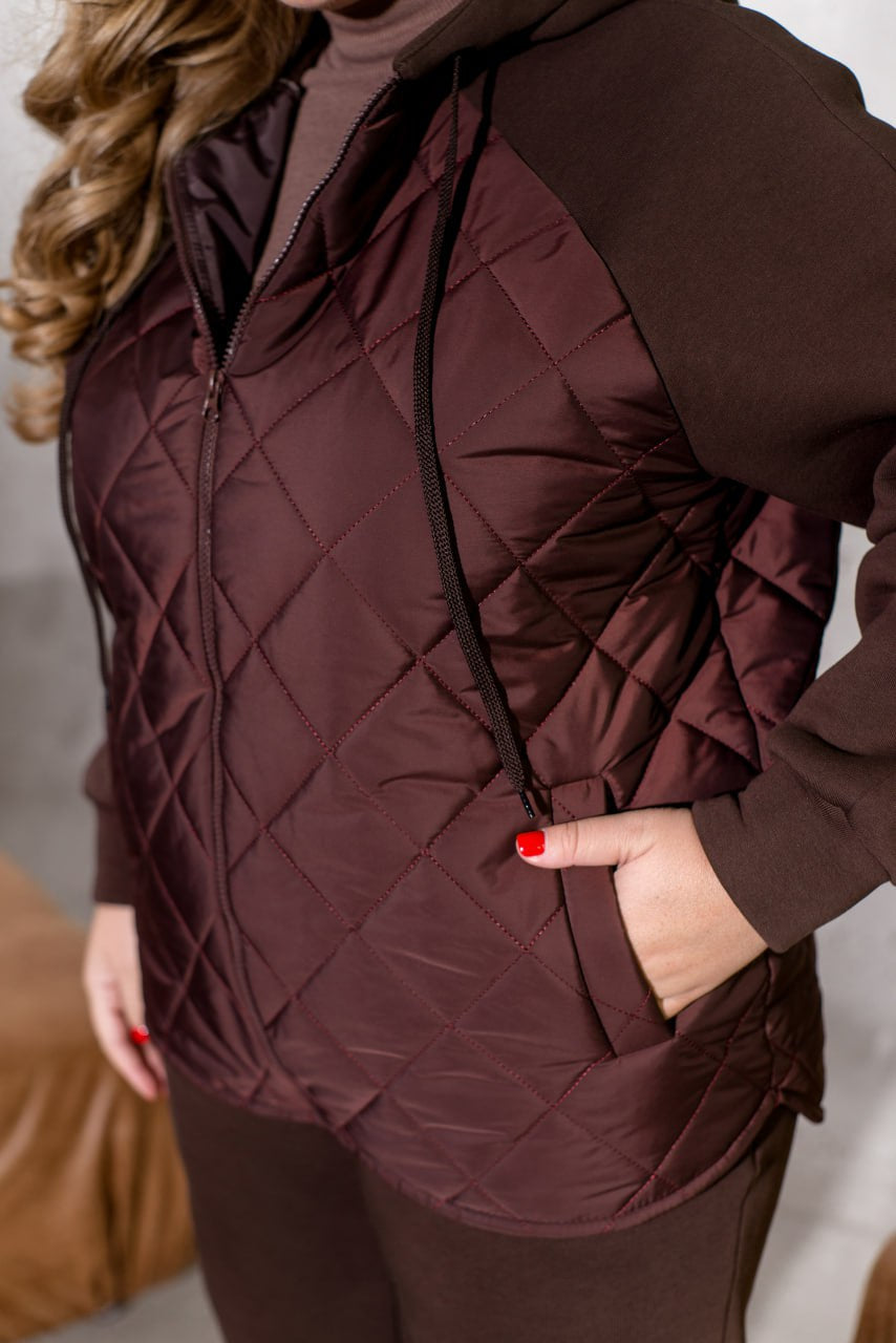 Warm gewatteerd setje