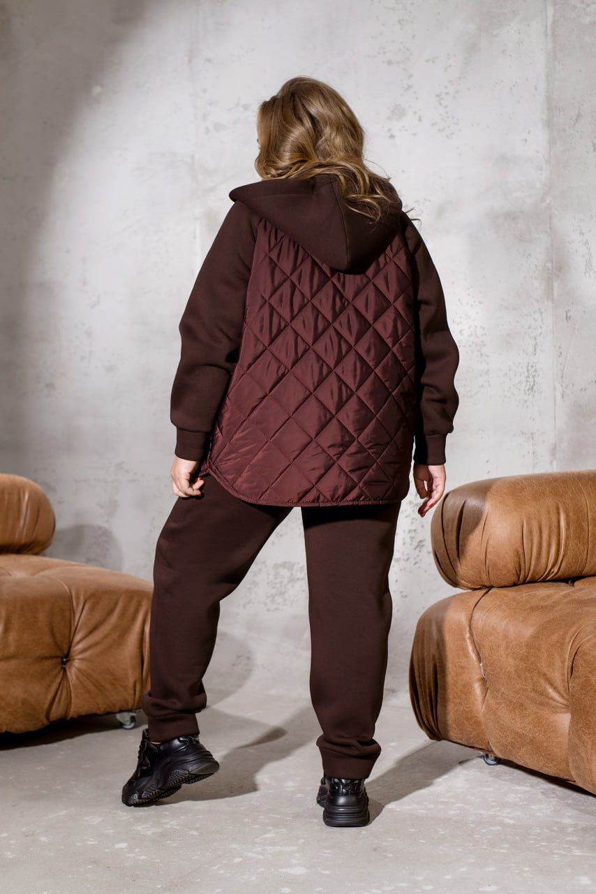 Warm gewatteerd setje