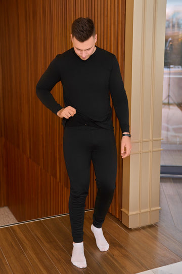 Men’s quilted thermal set