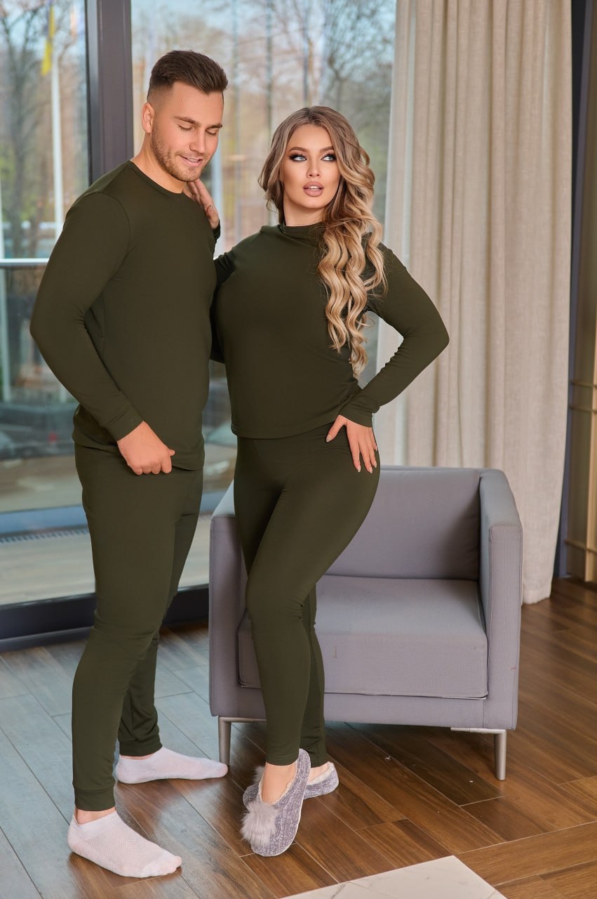 Pánsky prešívaný termo set