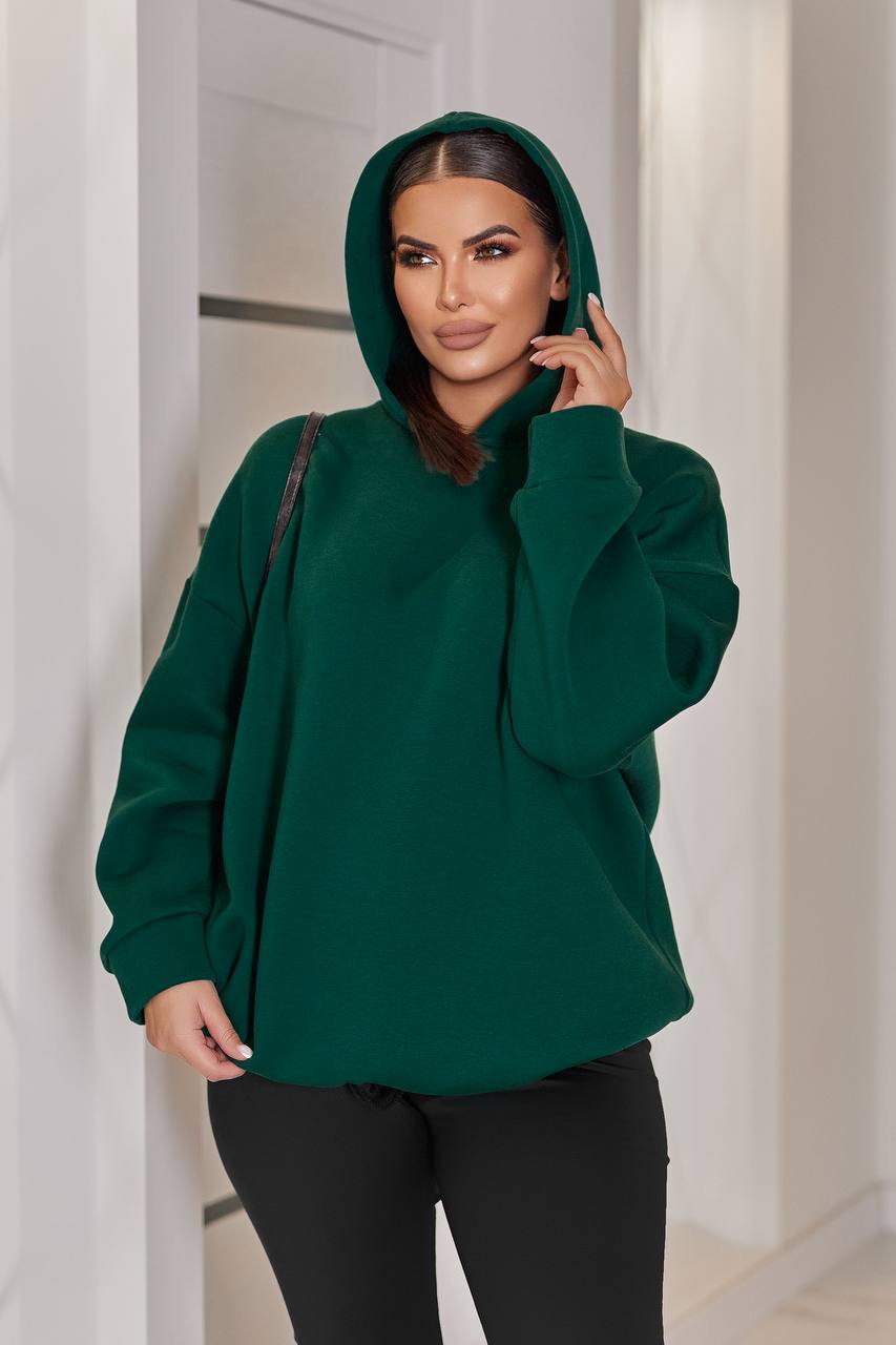 Καπιτονέ πλεκτή κουκούλα