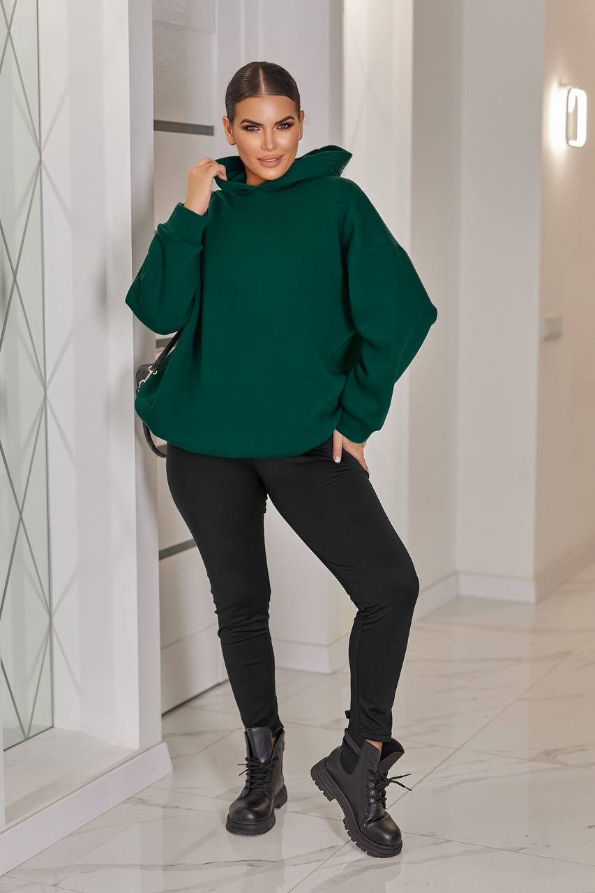 Καπιτονέ πλεκτή κουκούλα