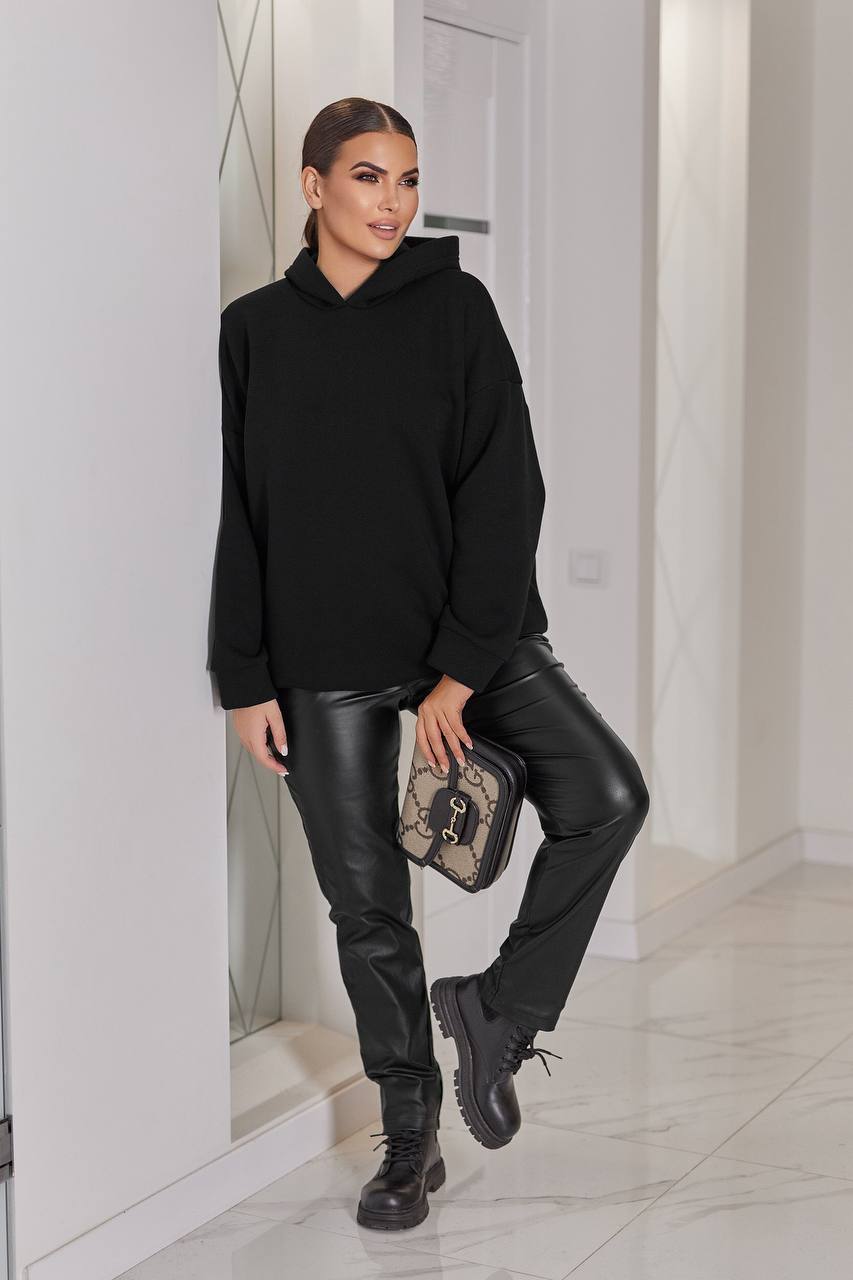 Топъл кожен панталон