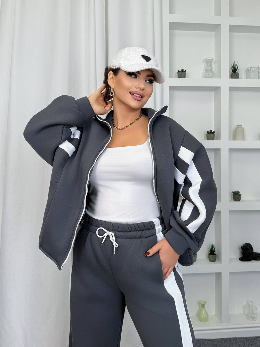 Set mit Seitenstreifen