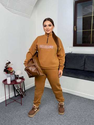 Gewatteerde set met letters