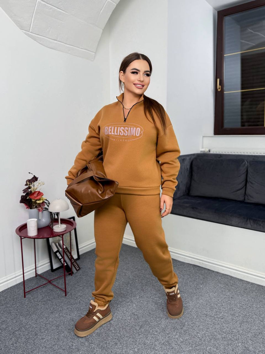 Prešívaná súprava s nápisom