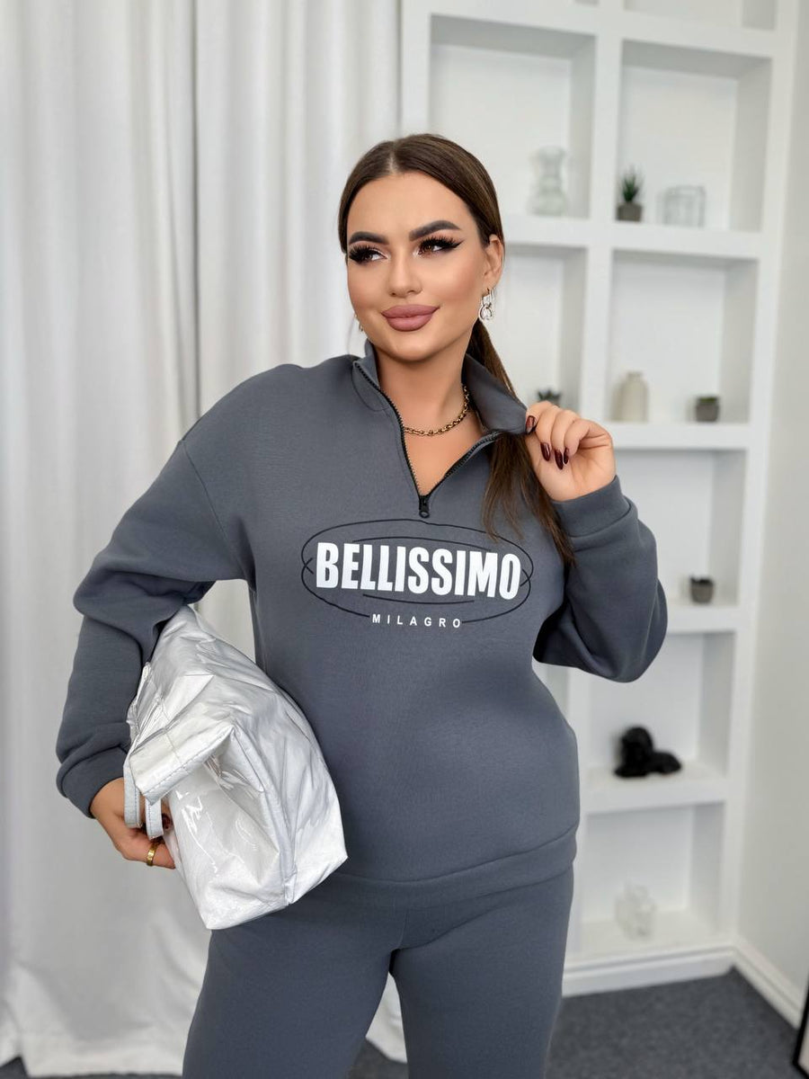 Prešívaná súprava s nápisom