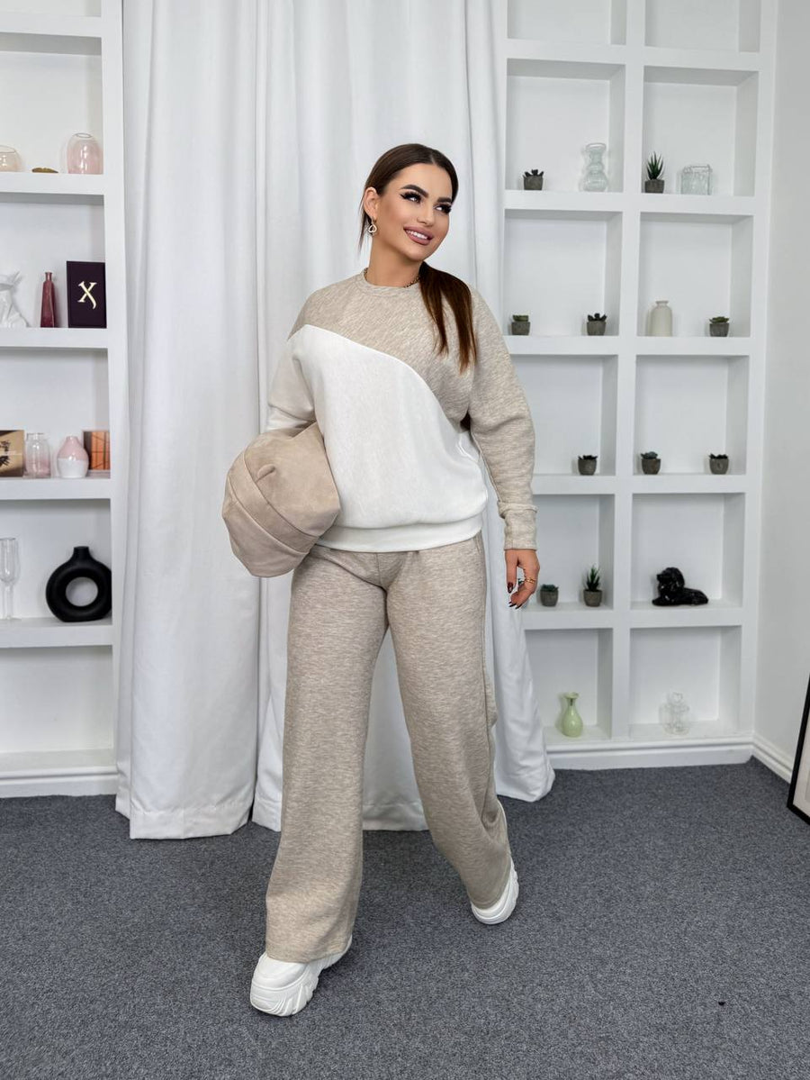 Súprava teplého svetra a nohavíc