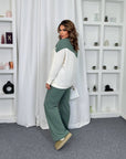 Warm sweater and pants set