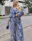 Loose-fit linen set