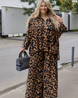 Loose-fit linen set