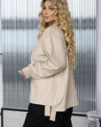 Faux-leather jacket for IT, with 100% polyamide, shown in the image, with modern design and black.