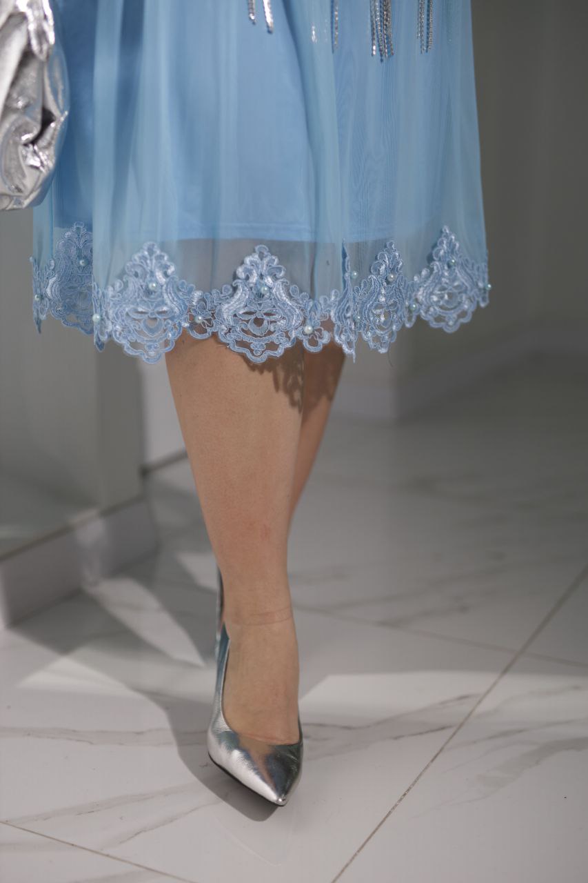 Abendkleid aus Tüll