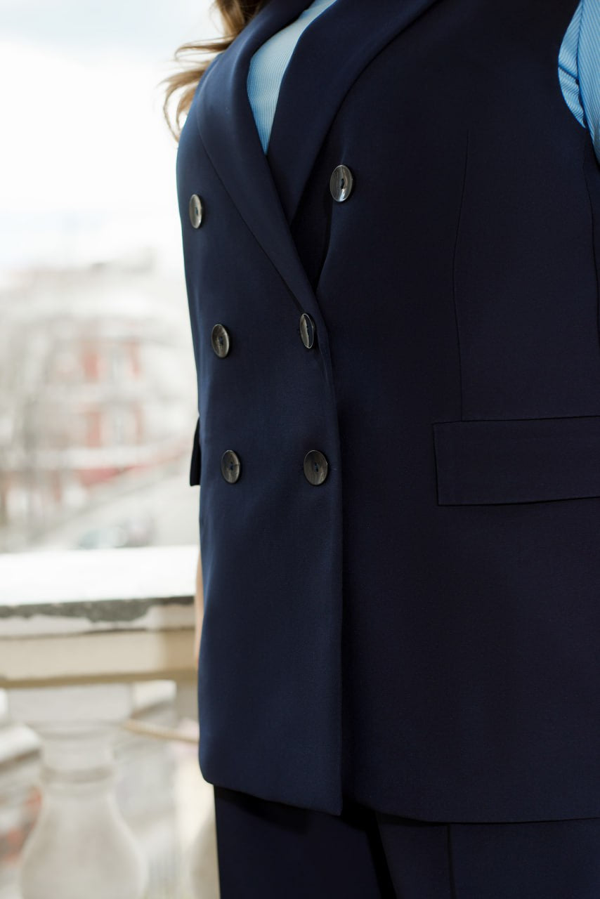 Double-breasted vest  - Twiggy Shop