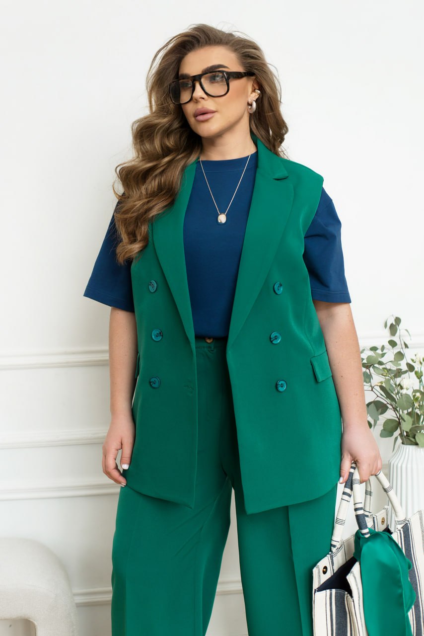 Double-breasted vest  - Twiggy Shop