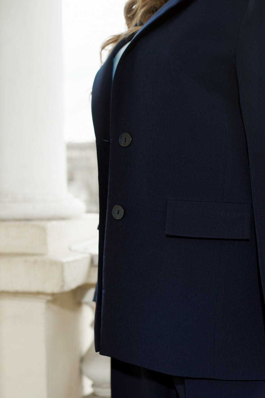 Straight-cut blazer  - Twiggy Shop