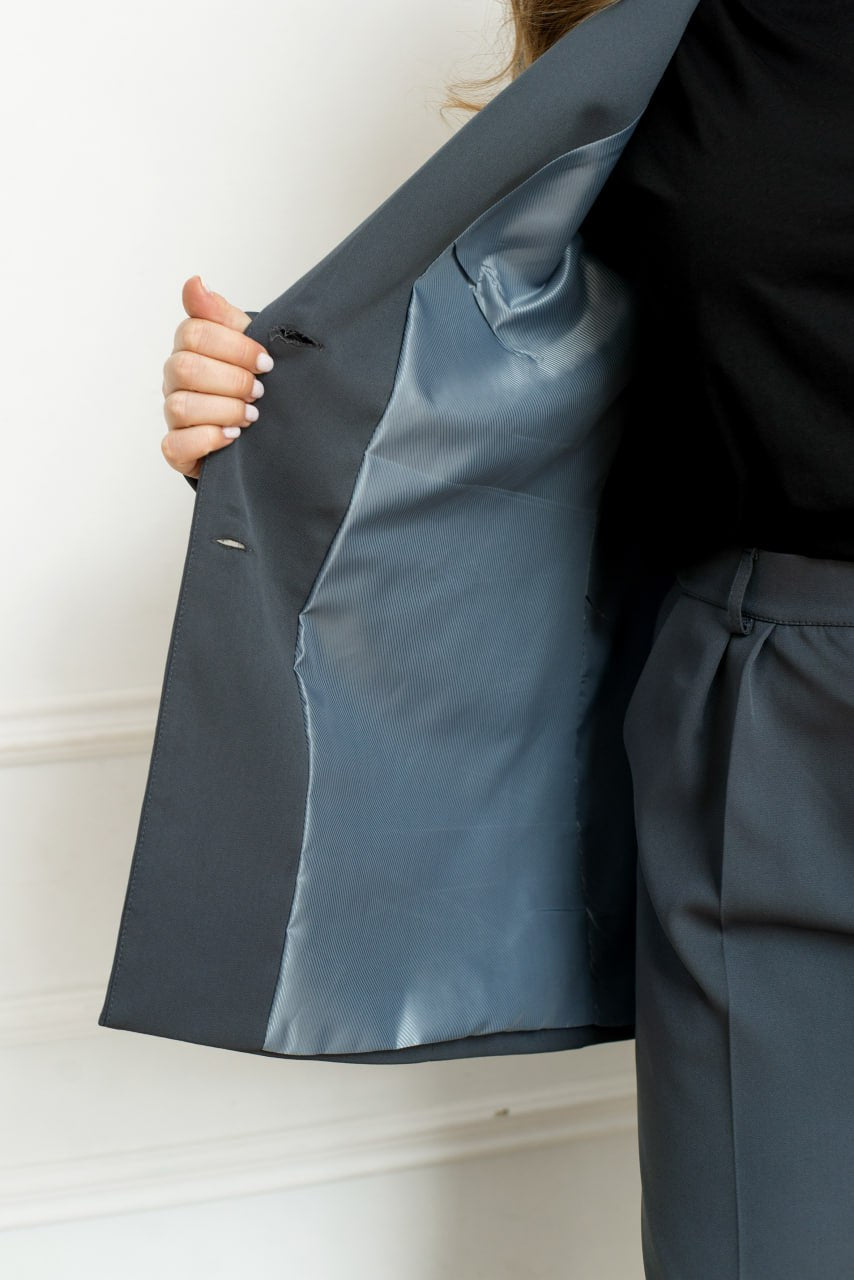 Straight-cut blazer  - Twiggy Shop