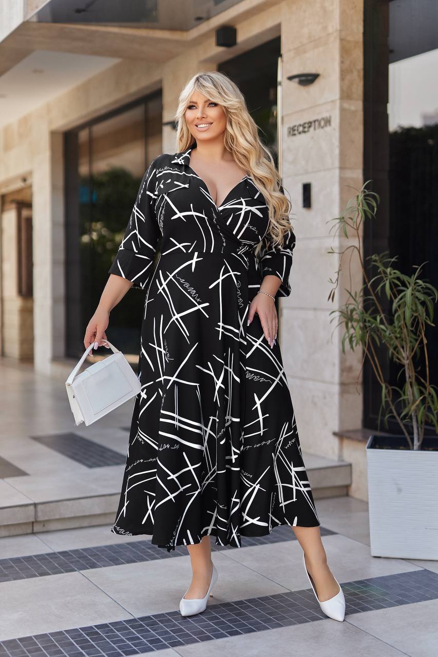 Soft wrap dress