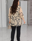 Conjunto con blusa de gasa