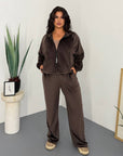 Velvet set with viscose, cotton and elastane, image of soft and stylish luxurious garment.