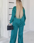 Printed set in a loose fit NewYear25, polyester 85%, viscose 10%, elastane 5%, изображение.