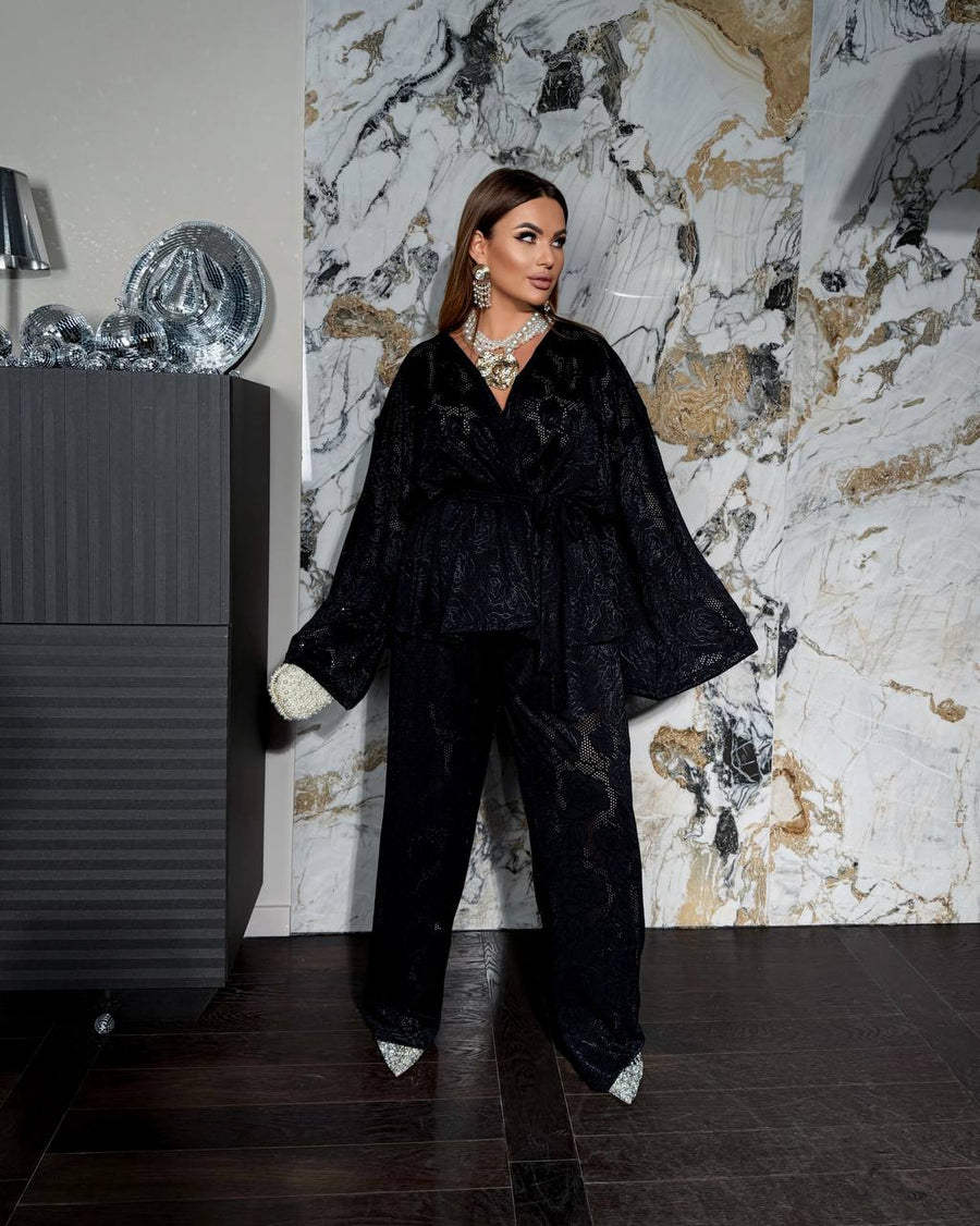 Βραδινό σετ δαντέλας