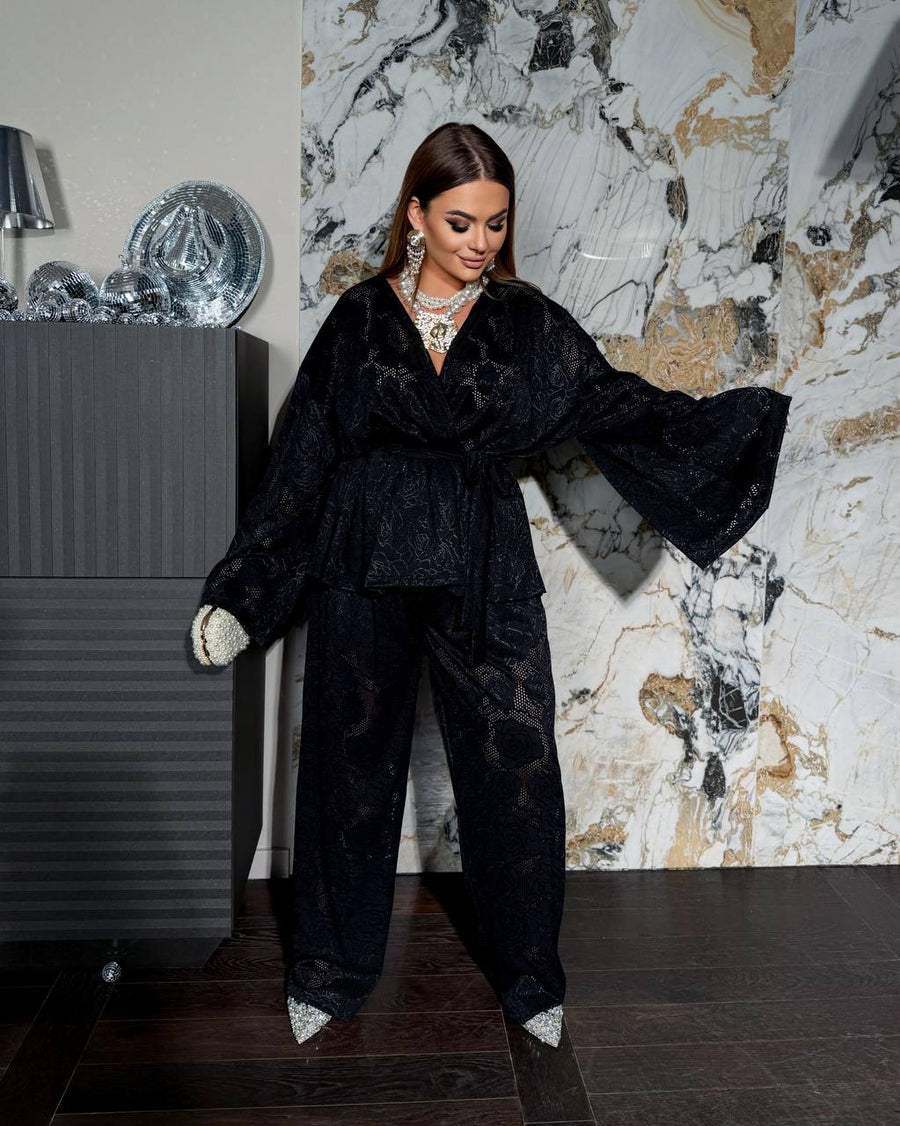 Βραδινό σετ δαντέλας