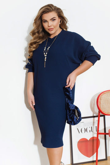 Lurex jurkje met losse mouwen