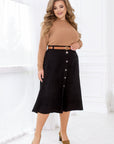 Flared corduroy skirt  - Twiggy Shop