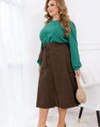 Flared corduroy skirt  - Twiggy Shop