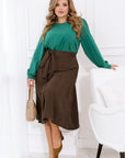 Flared corduroy skirt  - Twiggy Shop