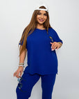 Set with cropped shorts  от cotton, polyester и elastane, подходящ за ежедневен стил, изображение IMG_2882.