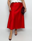 Falda midi