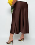 Falda midi